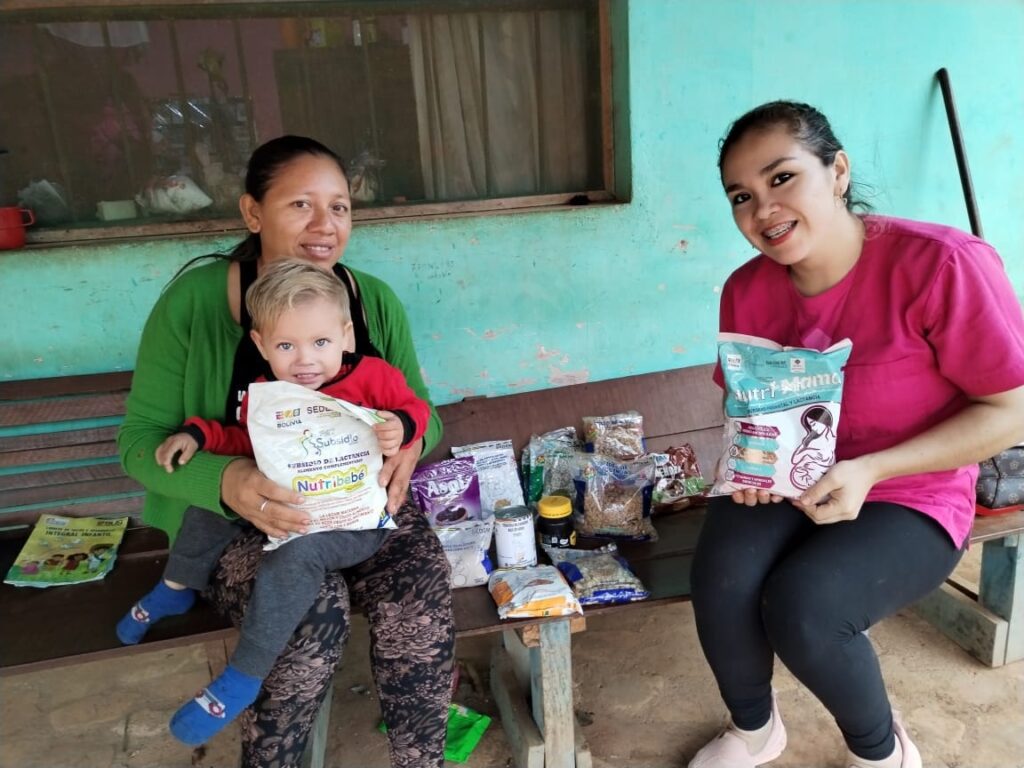 Programa DESNUTRICIÓN CERO del Hospital Municipal Salvador Pilón Florian entrega apoyo alimentario