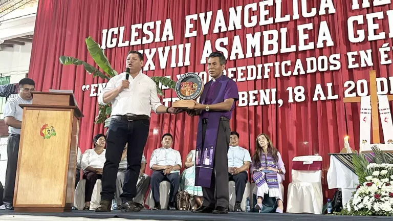 Agradecimiento a la Familia Metodista en Trinidad-Beni