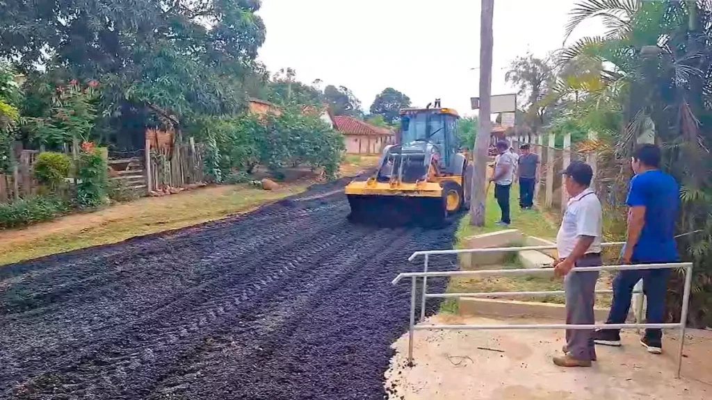 El Gobierno Municipal Mejora Infraestructura Vial en San Miguel de Velasco