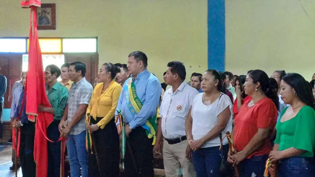 Participamos con mucha Fé y devoción en el Aniversario de la Comunidad Indígena de Cotoca.