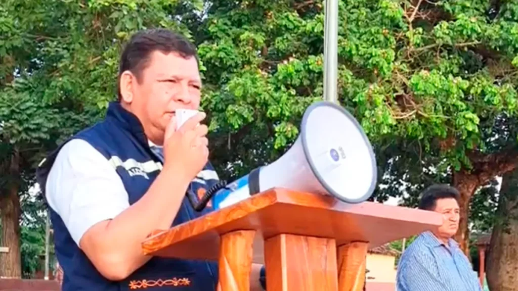 Palabras del alcalde: Pedro Damián Dorado destaca la gestión indígena en San Miguel.