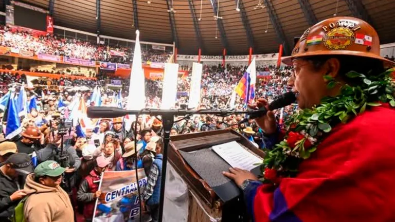 Presidente Arce Agradece Respaldo de Organizaciones Sociales en Potosí