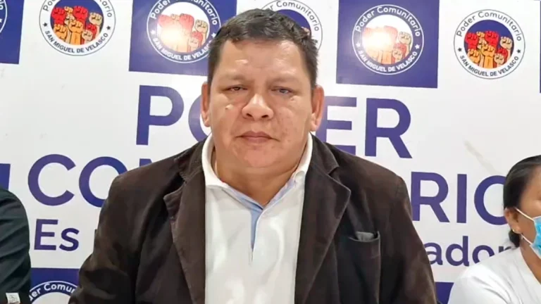 Alcalde de San Miguel de Velasco Rechaza Declinación de Luis Arce y Exige Continuidad de su Candidatura Presidencial
