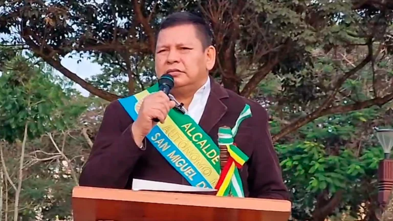 Gobierno Municipal de San Miguel de Velasco Fortalece Seguridad, Servicios y Posesiona Autoridad Indígena Bajo Principios de Democracia Comunitaria