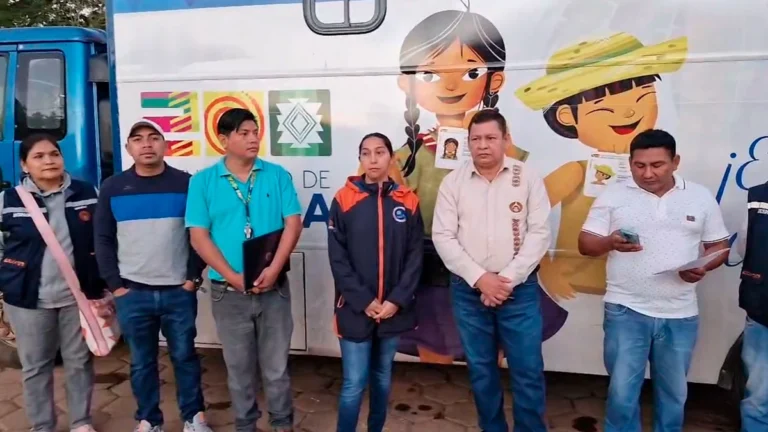 SEGIP Móvil Facilita la Cedulación en San Miguel de Velasco y el Alcalde Gestiona Ayuda Humanitaria en Warnes