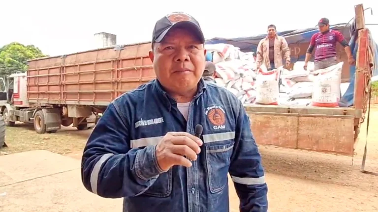 San Miguel de Velasco Recibe Más de 86 Toneladas de Ayuda Humanitaria para Productores Pecuarios Afectados por Desastres Naturales